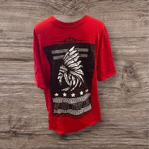 Men's Big chief Native American Indian "About That Life" T Shirt Size 2XL HTF